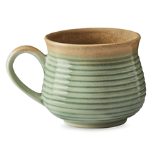 Load image into Gallery viewer, Vegan Grooved Tea Cups - Set of Six