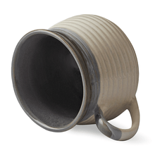 Load image into Gallery viewer, Vegan Grooved Tea Cups - Set of Six