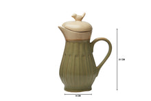 Load image into Gallery viewer, Multipurpose Striped Multipurpose Jug/ Pitcher with Lid 1.3Litre