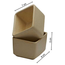 Load image into Gallery viewer, Vegan Rectangular Bowl/ Sugar Caddy/ Sachet Holder - SET OF TWO