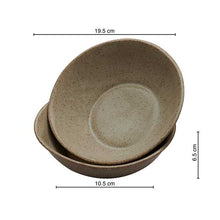 Load image into Gallery viewer, Vegan Round Flared All Purpose Bowls - Set of Two