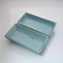 Load image into Gallery viewer, Vegan Rectangular Serving Tray 22cm/10 cm