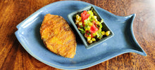 Load image into Gallery viewer, Vegan Fish Plate 28cm/12cm