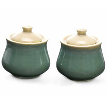 Load image into Gallery viewer, Vegan Small Jar/Sugar Pot- Set of Two (175ml)