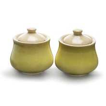 Load image into Gallery viewer, Vegan Small Jar/Sugar Pot- Set of Two (175ml)