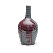 Load image into Gallery viewer, Vegan Ribbed Vase - (12 x 6 inches)