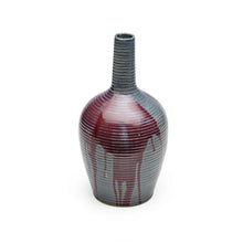 Load image into Gallery viewer, Vegan Ribbed Vase - (12 x 6 inches)