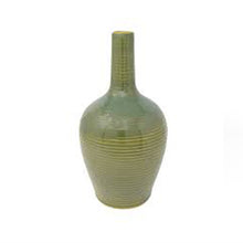 Load image into Gallery viewer, Vegan Ribbed Vase - (12 x 6 inches)