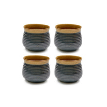 Load image into Gallery viewer, Vegan Classic Grooved Tumblers - Set of Four
