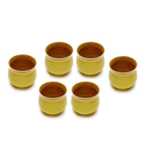 Load image into Gallery viewer, Vegan Grooved Tea Tumblers - Set of Six
