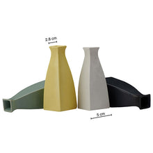 Load image into Gallery viewer, Vegan Square Bud Vases/Reed Diffusers - Set of Two
