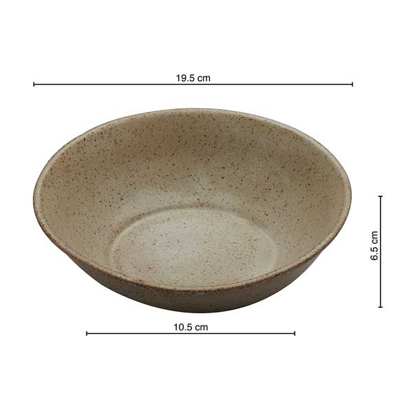Vegan Round Flared All Purpose Bowls - Set of Two