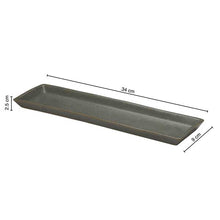 Load image into Gallery viewer, Vegan Sleek Rectangular Tray/ Platter - Set of Two
