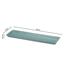 Load image into Gallery viewer, Vegan Sleek Rectangular Tray/ Platter - Set of Two
