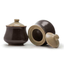 Load image into Gallery viewer, Vegan Small Jar/Sugar Pot- Set of Two (175ml)
