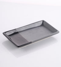Load image into Gallery viewer, Vegan Ceramic Rectangular Serving Tray Multi Colored
